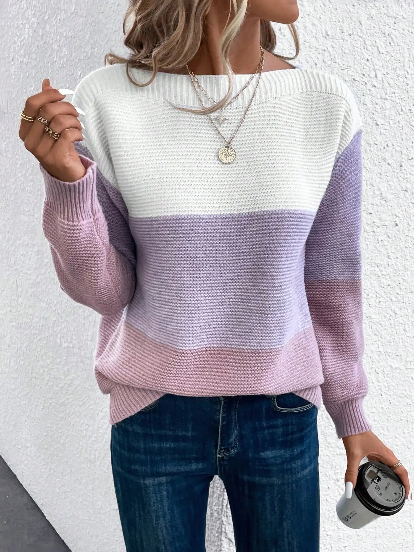 Patchwork-Pullover